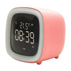 Children’s Alarm Clock Animal Design Dimmable LED Night Light