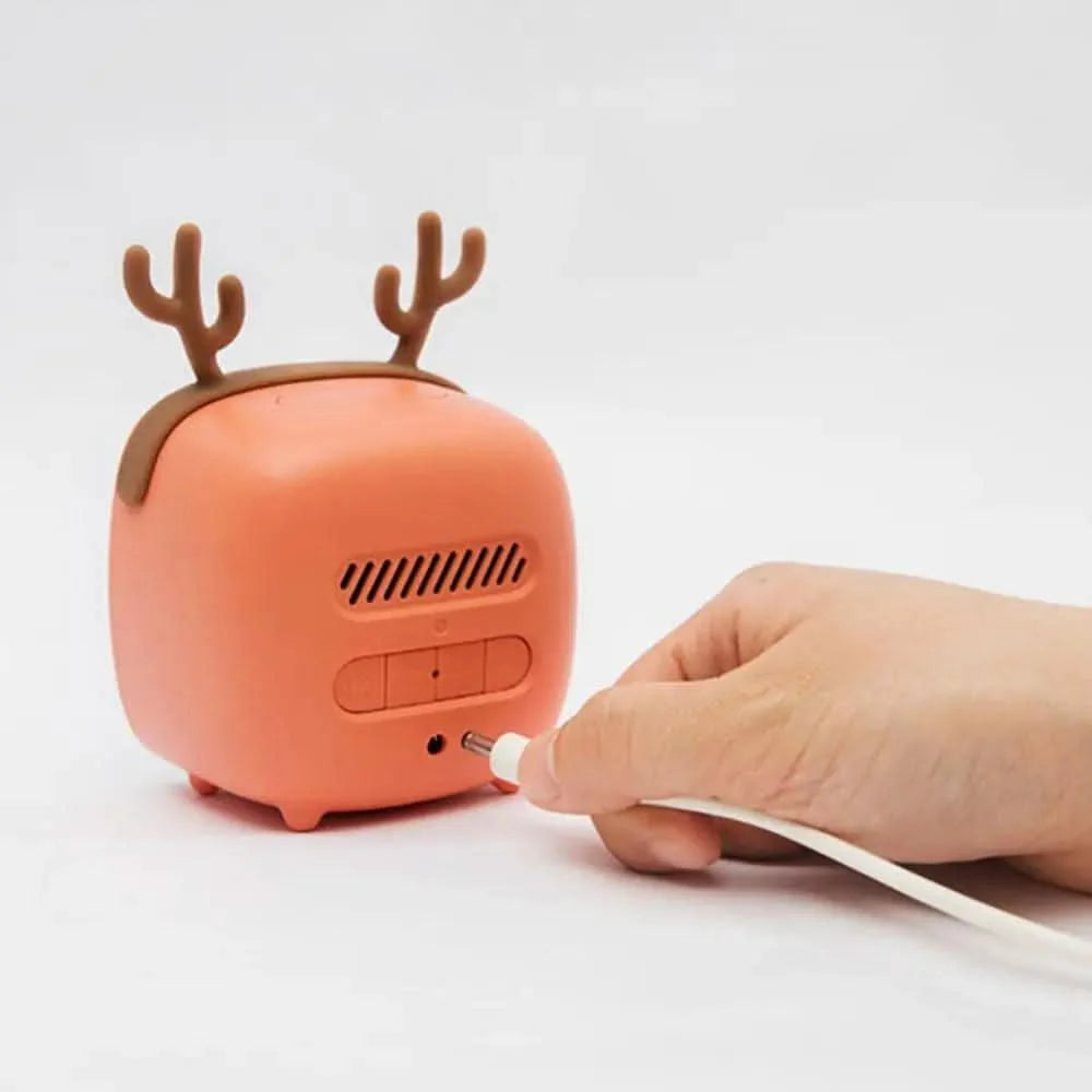 Children’s Alarm Clock Animal Design Dimmable LED Night Light