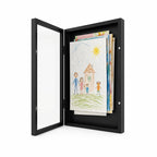 Children's Artwork Frame Front-Opening Tool-Free Wall-Mountable Two Sizes
