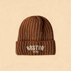 Children’s Knit Hat Stretchy Fold-Up Ear Flaps