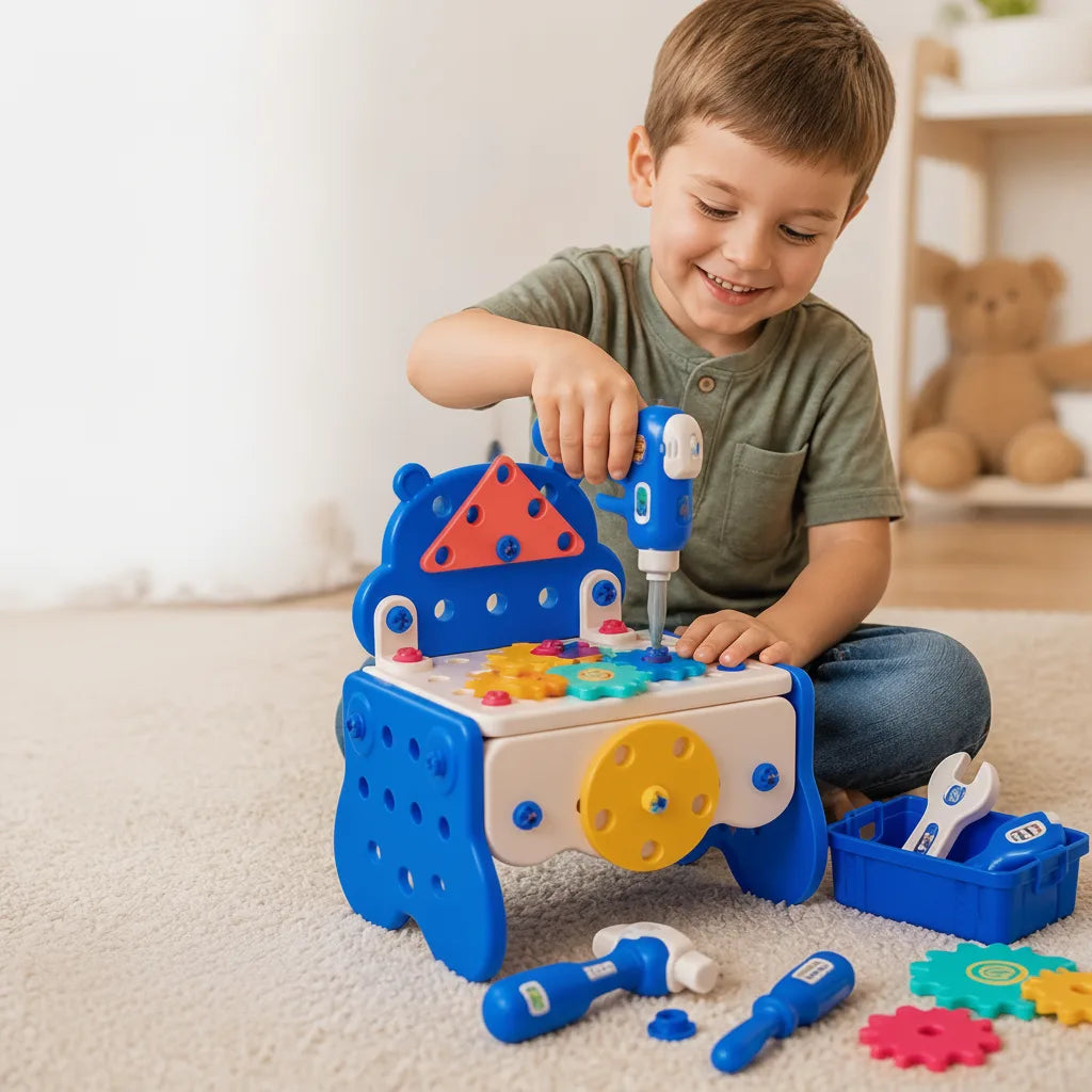 Children's Tool Set Child-Sized Safety-Designed 92 & 152-Piece