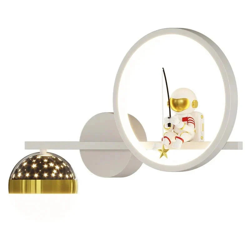Children's Wall Light Moon & Star Integrated Warm LED