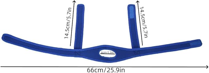 Chin Strap Anti-Snoring Soft Neoprene Adjustable Velcro