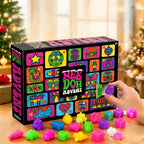 Christmas Advent Calendar Resin Squeeze Toys