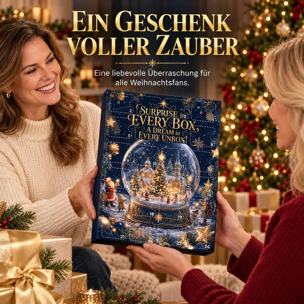 Christmas Bauble Advent Calendar 24-Day Countdown With 24 Ornaments