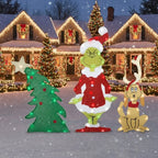Christmas Garden Decoration LED Weather-Resistant With Ground Stakes