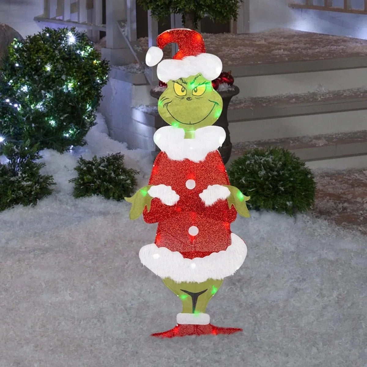Christmas Garden Decoration LED Weather-Resistant With Ground Stakes