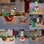 Christmas Garden Decoration LED Weather-Resistant With Ground Stakes