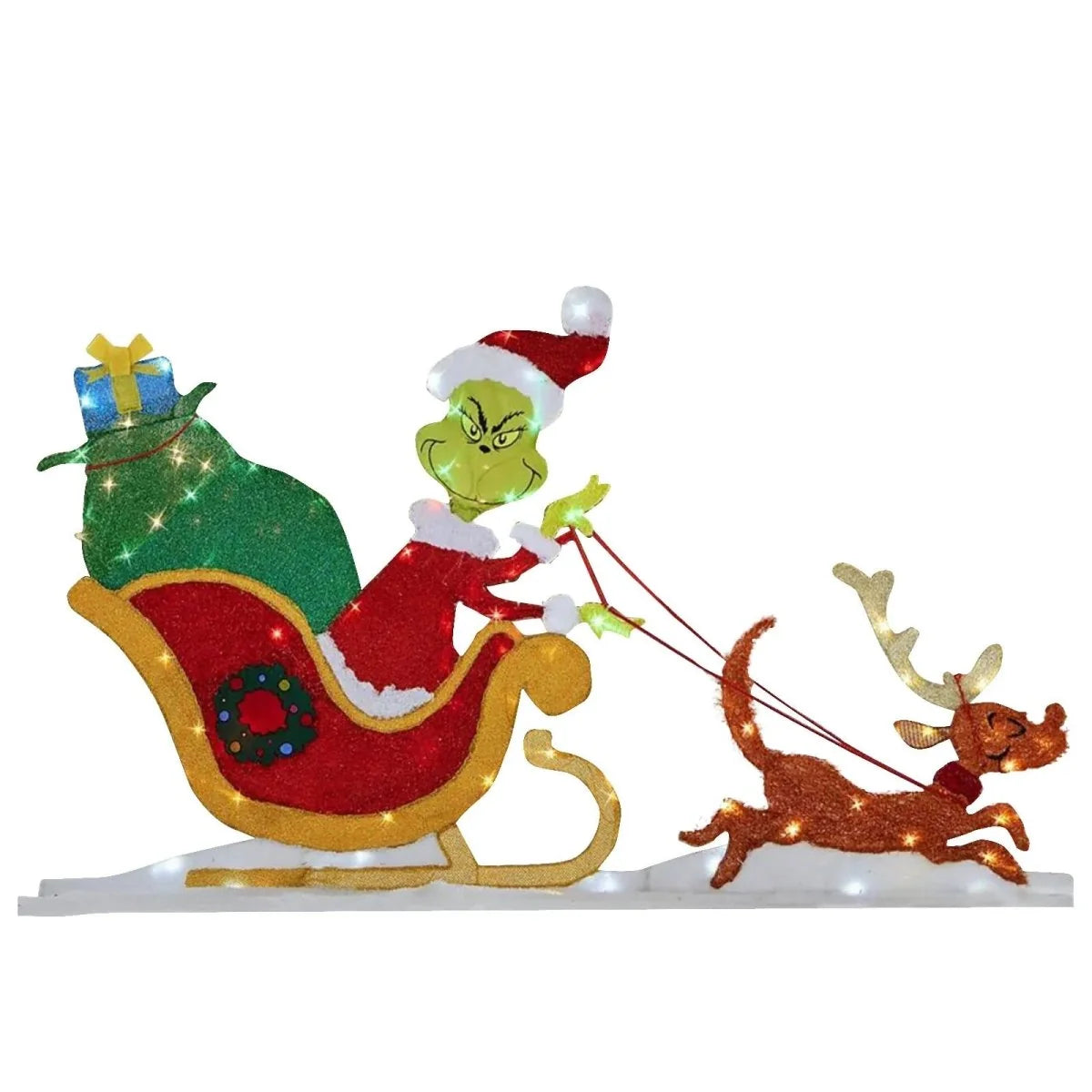 Christmas Garden Decoration LED Weather-Resistant With Ground Stakes