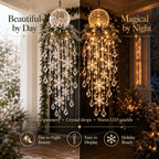Christmas Hanging Lights Cascading LED Remote Control