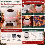 Christmas Light Projector Animated Patterns USB Powered Indoor Use