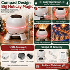 Christmas Light Projector Moving Patterns USB Powered