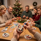 Christmas Ornament Kit Diamond Painting Set of 6