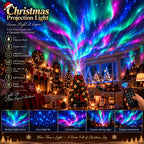 Christmas Projector 15+ Patterns With Remote Control