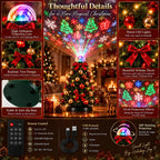 Christmas Projector 15+ Patterns With Remote Control