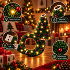 Christmas Projector Lamp USB Powered 6 Light Patterns
