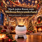 Christmas Projector Light Indoor Festive Motifs Warm Lighting