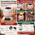 Christmas Projector Light Moving Patterns USB Powered Indoor Use