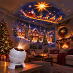 Christmas Projector Light USB-Powered Wall & Ceiling Projection