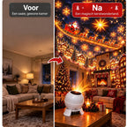 Christmas Projector Light USB-Powered Wall & Ceiling Projections
