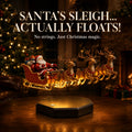 Christmas Sleigh Decoration Magnetic Levitation Illuminated Base
