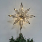 Christmas Tree Topper Iron 20 LED Lights