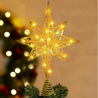 Christmas Tree Topper Iron 20 LED Lights