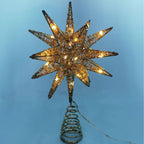 Christmas Tree Topper Iron 20 LED Lights