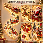 Christmas Wall Light Illuminated Warm Glow