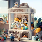 Claw Machine Arcade-Style Joystick 35 Prizes & 24 Coins