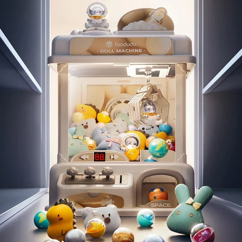 Claw Machine Arcade-Style Joystick 35 Prizes & 24 Coins