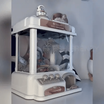 Claw Machine Arcade-Style Joystick 35 Prizes & 24 Coins