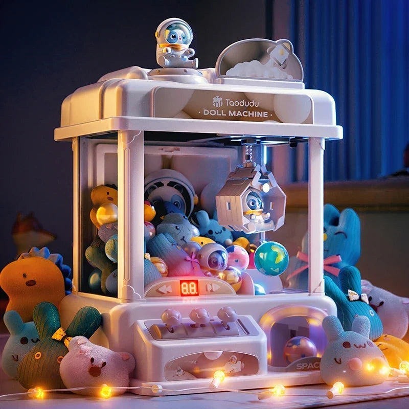 Claw Machine Arcade-Style Joystick 35 Prizes & 24 Coins