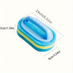 Cleaning Sponge Two-Layer Scouring Ergonomic Handle