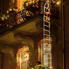 Climbing Santa Decoration 2.5m LED Ladder Weatherproof