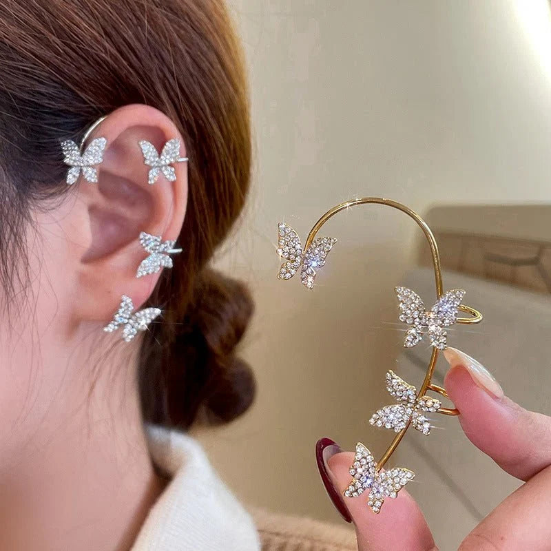 Clip-On Earrings Adjustable Fit Nickel-Free No Piercing Required