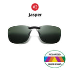 Clip-On Sunglasses Polarized UV400 Tool-Free Lightweight