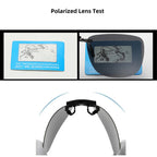 Clip-On Sunglasses Polarized UV400 Tool-Free Lightweight