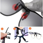 Clip-On Sunglasses Polarized UV400 Ultra-Light Flip-Up