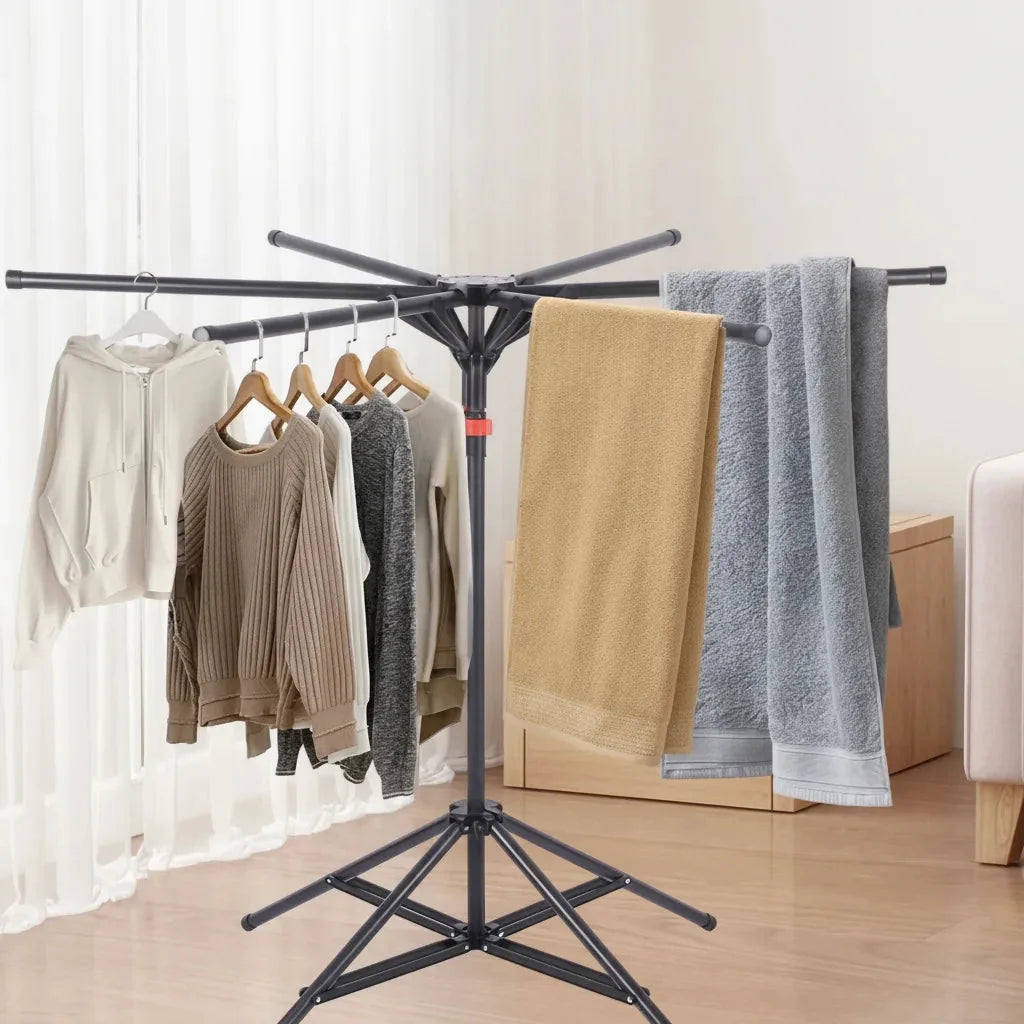 Clothes Drying Rack Foldable Tripod 32 Kg Capacity
