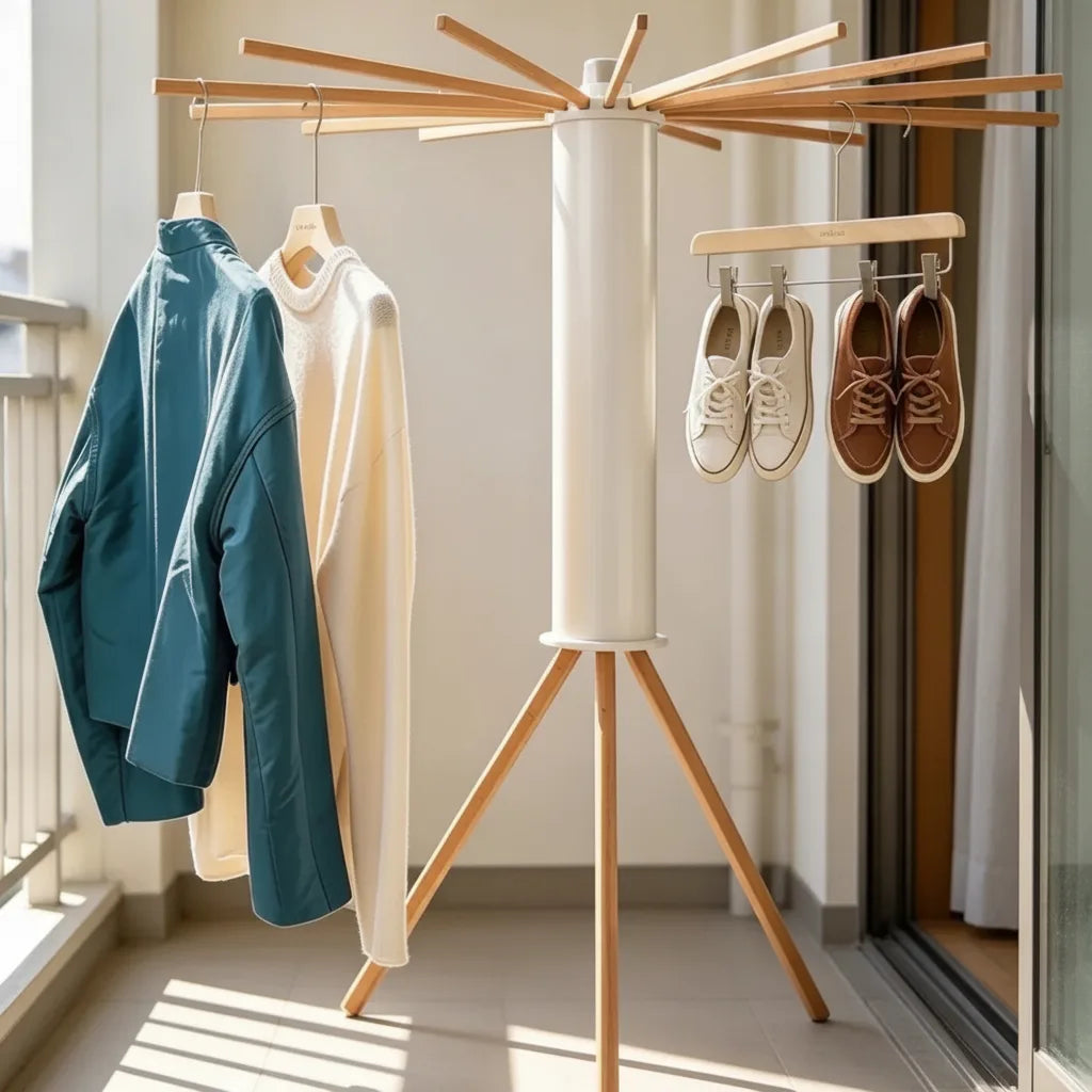 Clothes Drying Rack Foldable Tripod 32 Kg Capacity