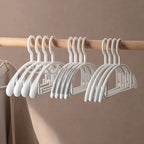 Clothes Hangers Non-Slip Rounded Shoulders Set of 10