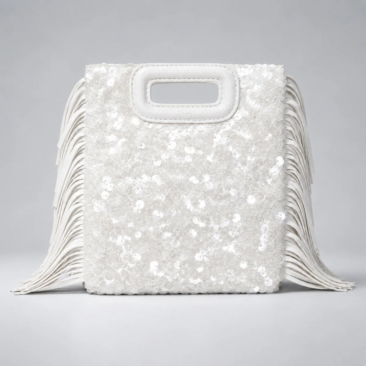 Clutch Bag Sequin Fringe Handheld