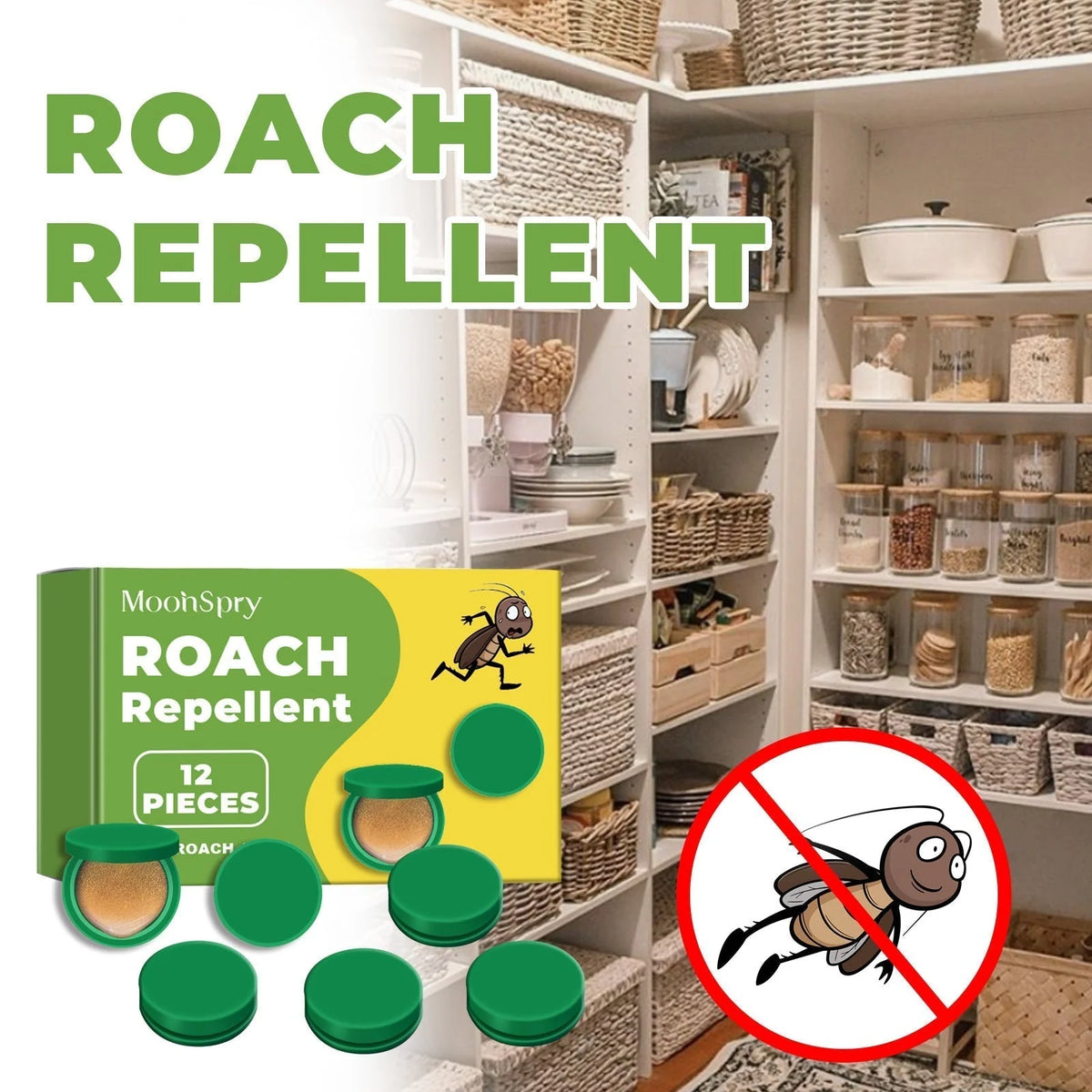 Cockroach Bait Stations Enclosed Odorless Boric Acid