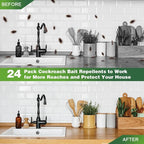 Cockroach Bait Stations Enclosed Odorless Boric Acid