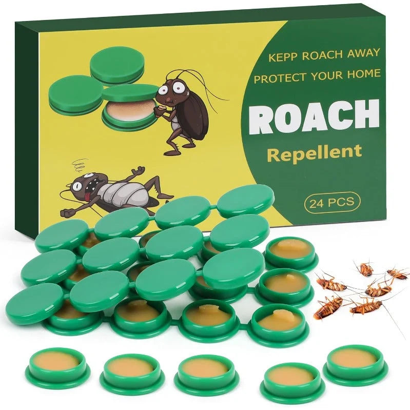 Cockroach Bait Stations Enclosed Odorless Boric Acid