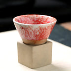 Coffee Cup Set Ceramic Dishwasher-Safe Set of 2 With Holder
