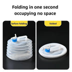 Collapsible Water Container Foldable Space-Saving & Leak-Proof Lid