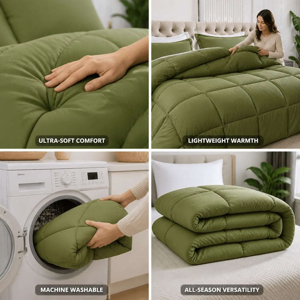 Comforter All-Season Ultra-Soft Tufted