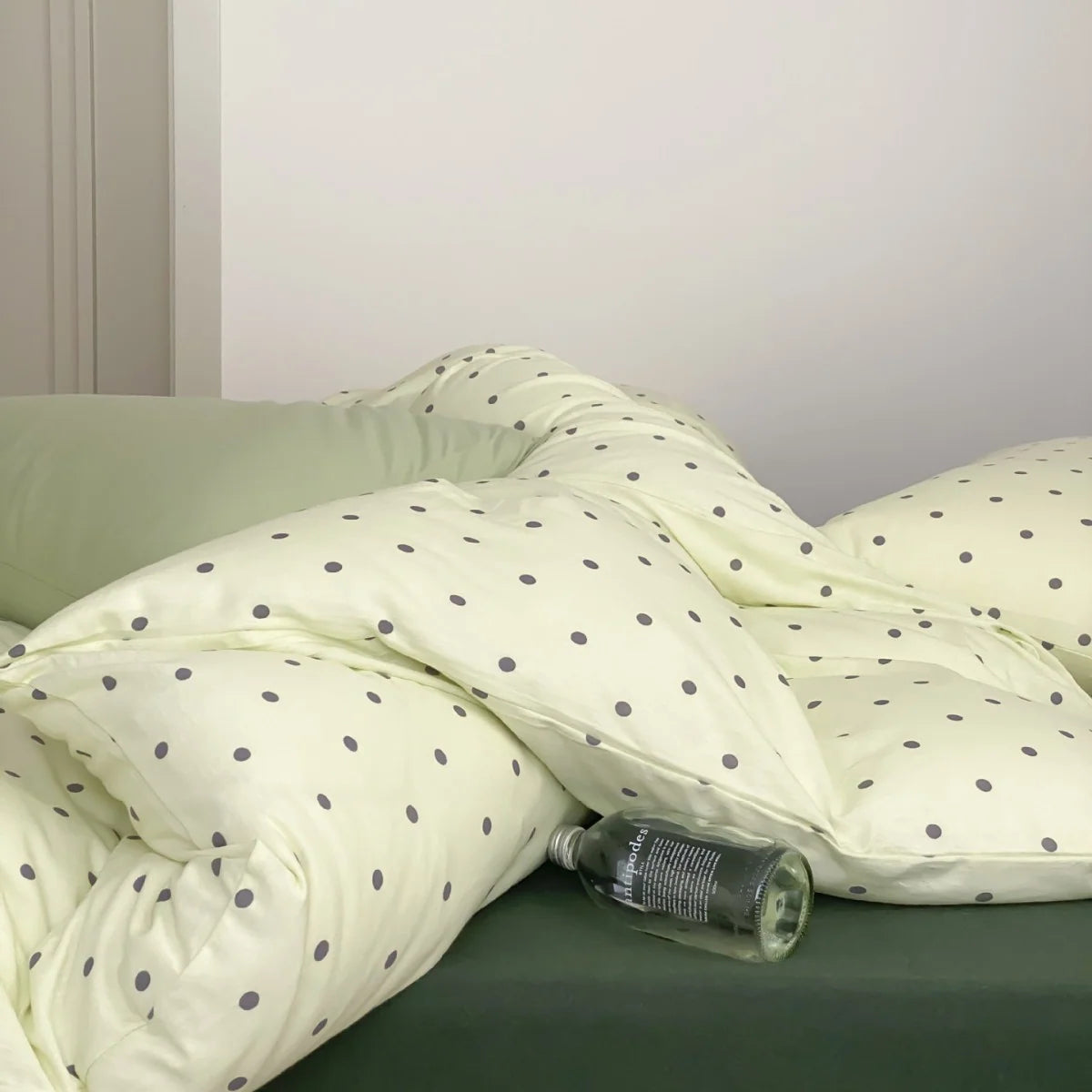 Comforter Set Cotton Polka Dot Matching Pillowcases